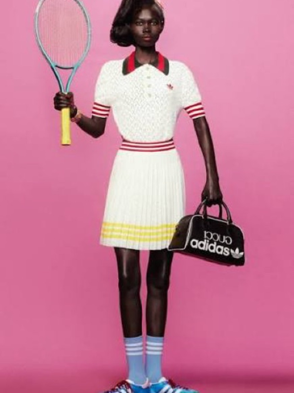 Gucci & Adidas tennis skirt